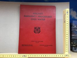 Flugzeug Notfall Handbuch US Coast Guard 1964