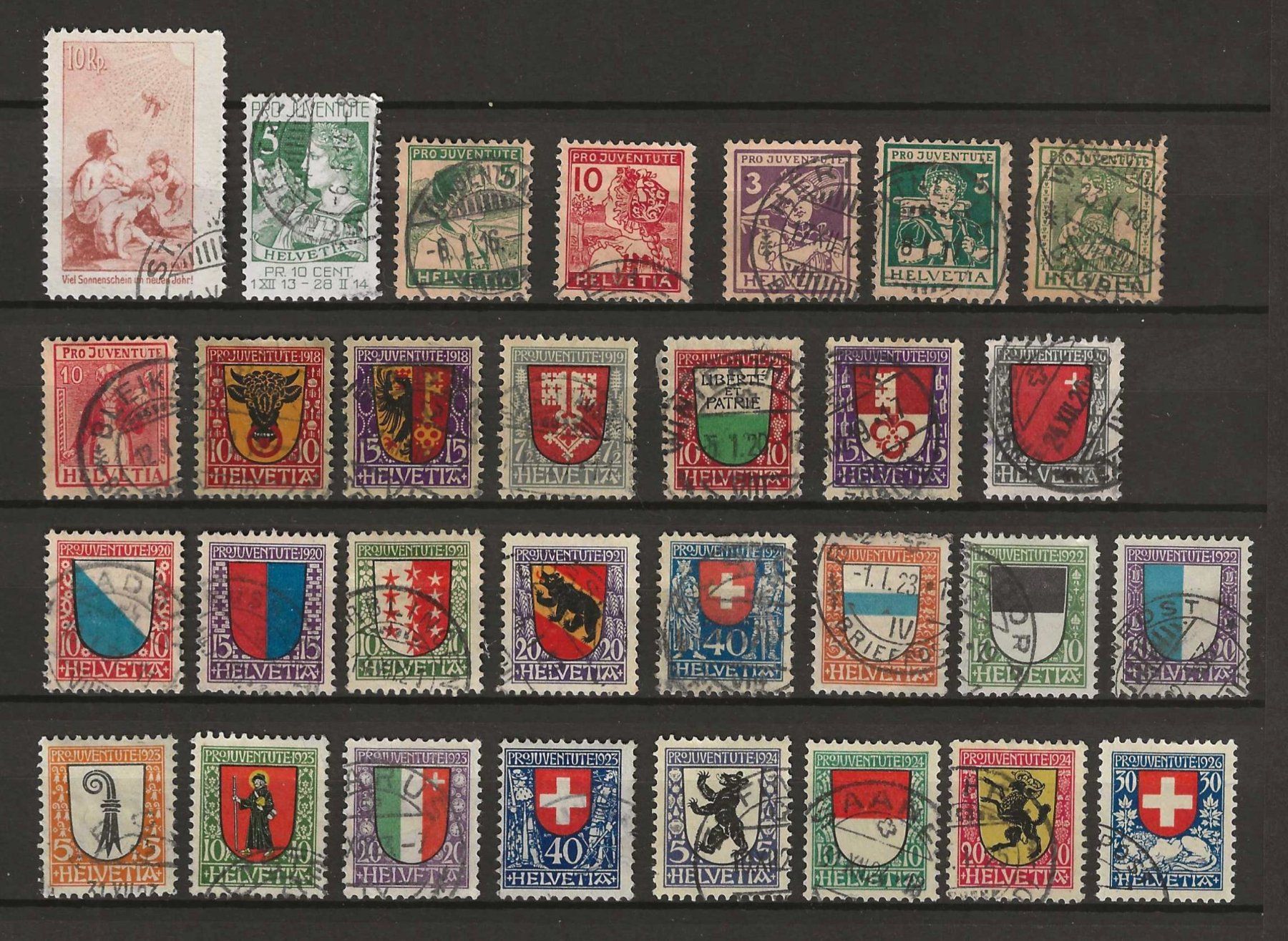 Tous les timbres: Lot Pro Juventute Anfangswerte – D'occasion à Gümligen par Geniusbuy