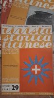 Rivista Storica Ticinese 27 numeri 1938-1944 Ticino Tessin