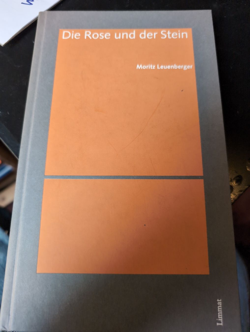 Libri: Moritz Leuenberger.  Die Rose und der Stein – Usato da Zürich venduto da Gabler