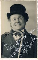 Josef Sieber 1900-62 Autogramm signiert Vintage Foto 9x14cm