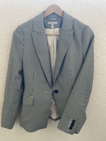 Veste/blazer pied-de-poule - H&M - taille 34
