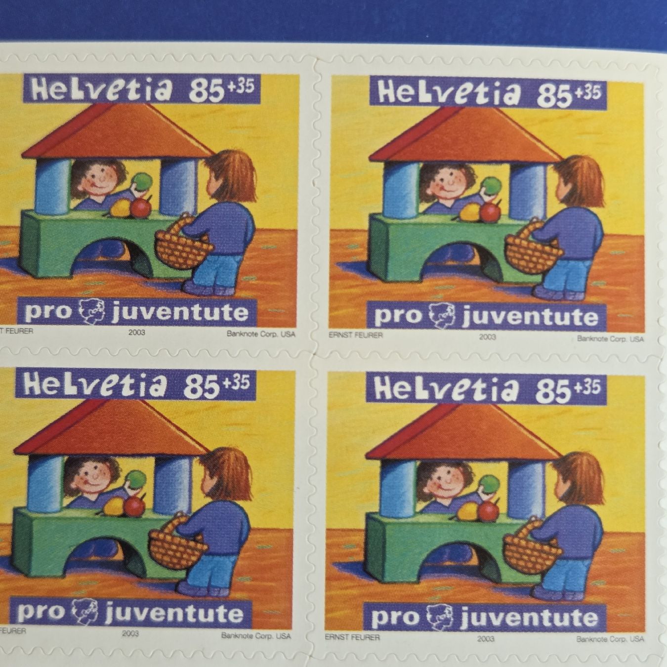 Tutti i francobolli: 3x Pro Juventute Markenheftchen Postfrisch von 2003 – Nuovo (secondo la descrizione) da Stans venduto da Ducati16 5