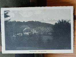 Alte PK / Montmollin - Vue generale Gelaufen 1912