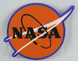 NASA - Aufnäher - Aufbügler - Stickerei - 9,5x7cm