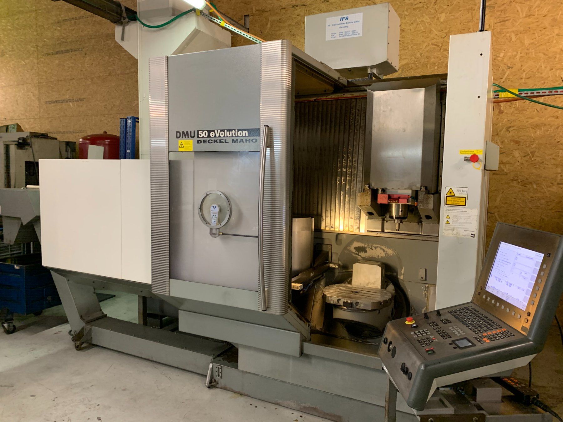 Heidenhain Tutte le macchine: CNC DMU 50 eVolution 5 Achse Mit Roboter – Usato da Balsthal venduto da Leo2006 1