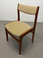 Erik Buch, Mid Century, Teak Stuhl, Vintage, Danish Modern