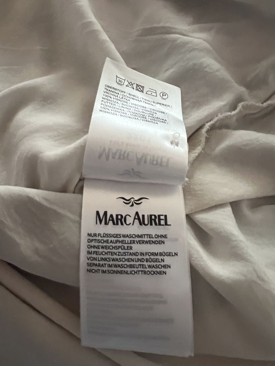 Vestiti: Marc Aurel 2 teiler - Rock 38, Bluse, Viscose wunderschön – Usato da Bonaduz venduto da Malves10 2