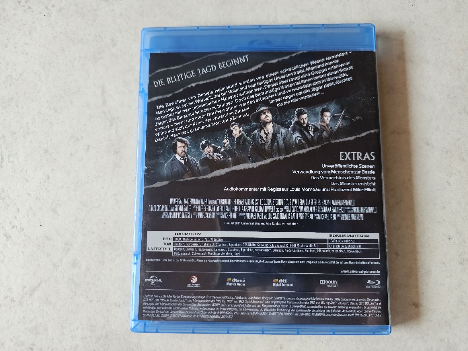 Tutti i DVDs: Werwolf  -  Das Grauen lebt unzer uns  /  Bluray – Usato da Schneisingen venduto da backstore24 1