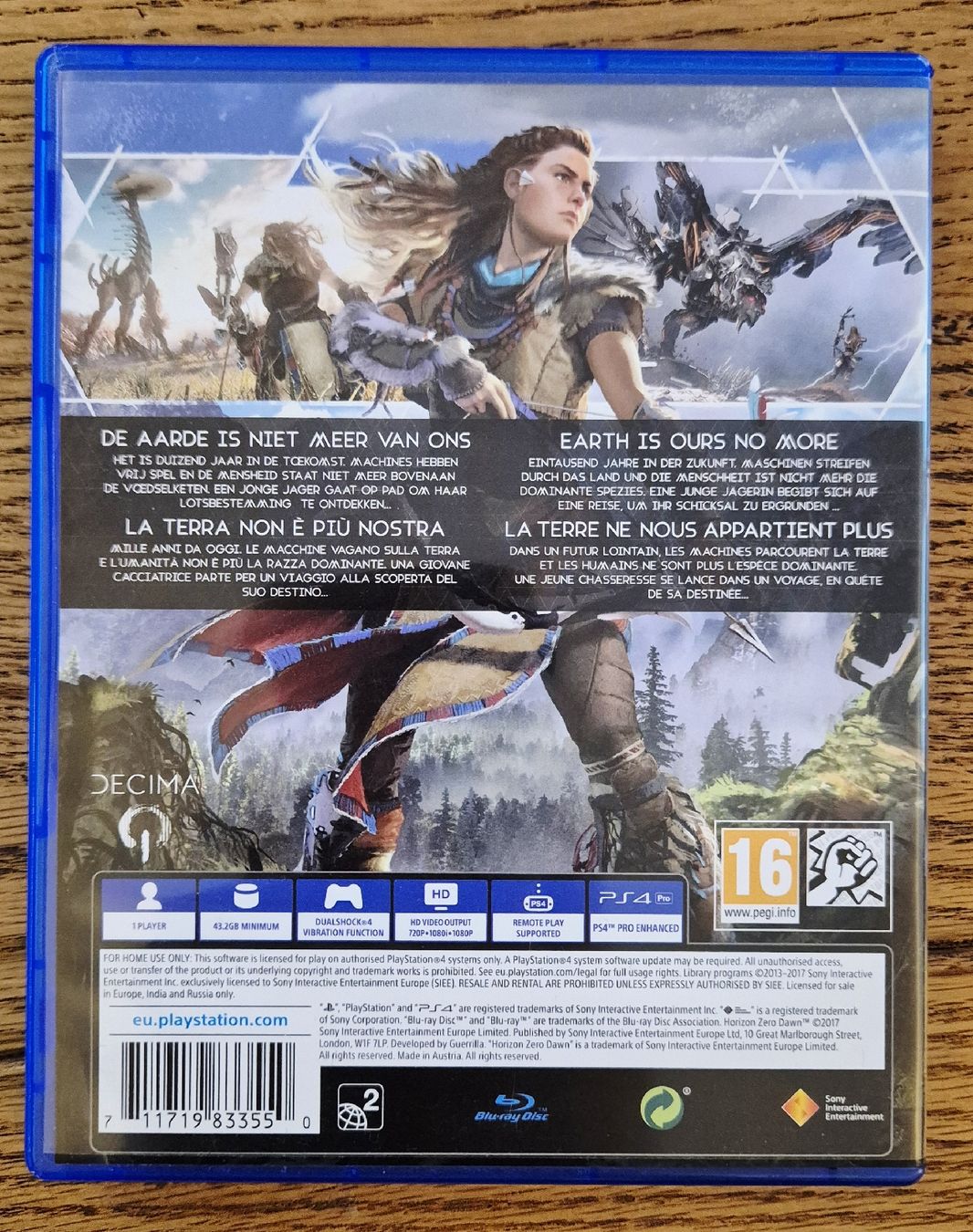 Spiele: PS4 Horizon Zero Dawn – Neu (gemäss Beschreibung) aus Au SG von AlenCompany 2