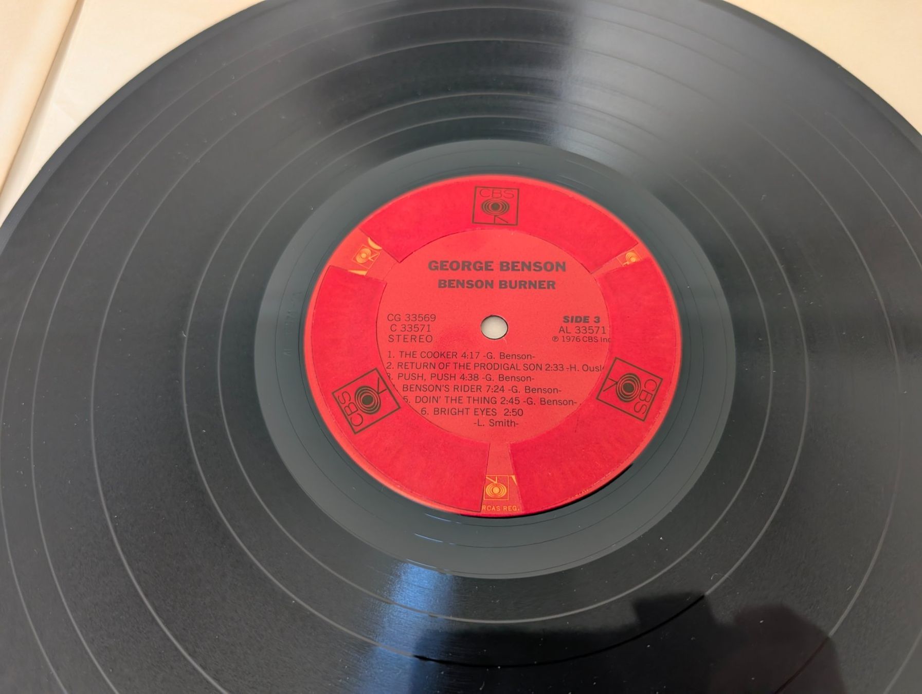 Dischi in vinile: George Benson – Benson Burner  US 76 – Usato da Ebikon venduto da kisuM 6