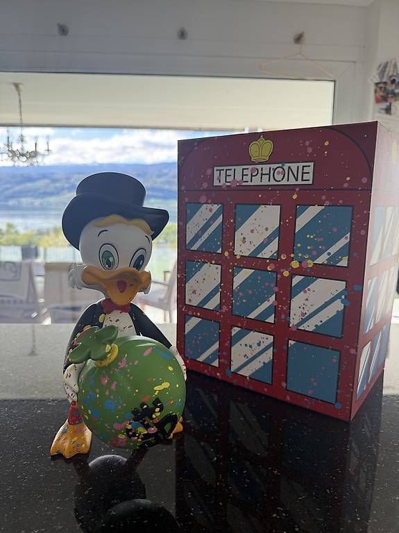 Statuette: Alec Monopoly Rich Ducky HAND FINISHED! – Nuovo e nell'imballaggio originale da Mörigen venduto da racer100