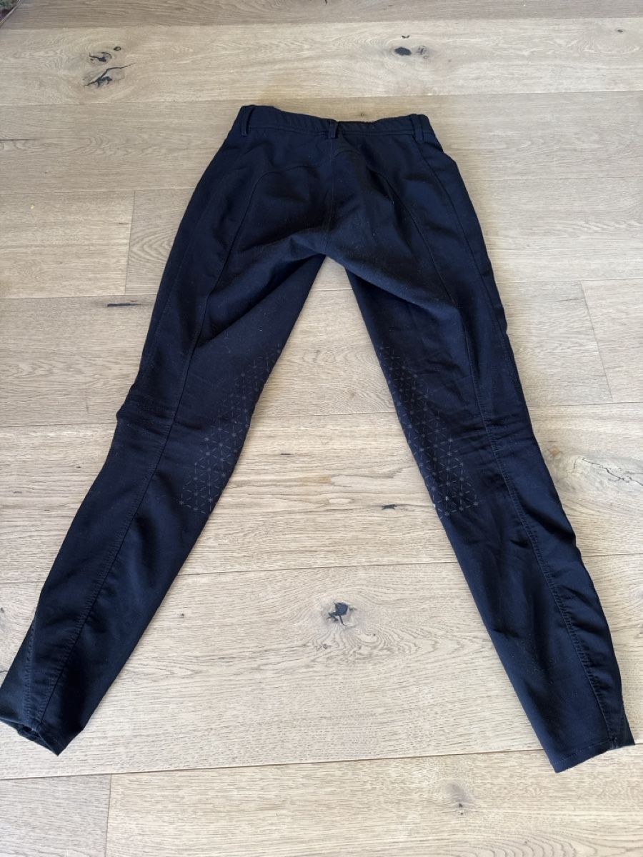 Hosen: Pantalon équitation Equithème noir taille 34 bon état – Gebraucht aus Zürich von Irassa 3