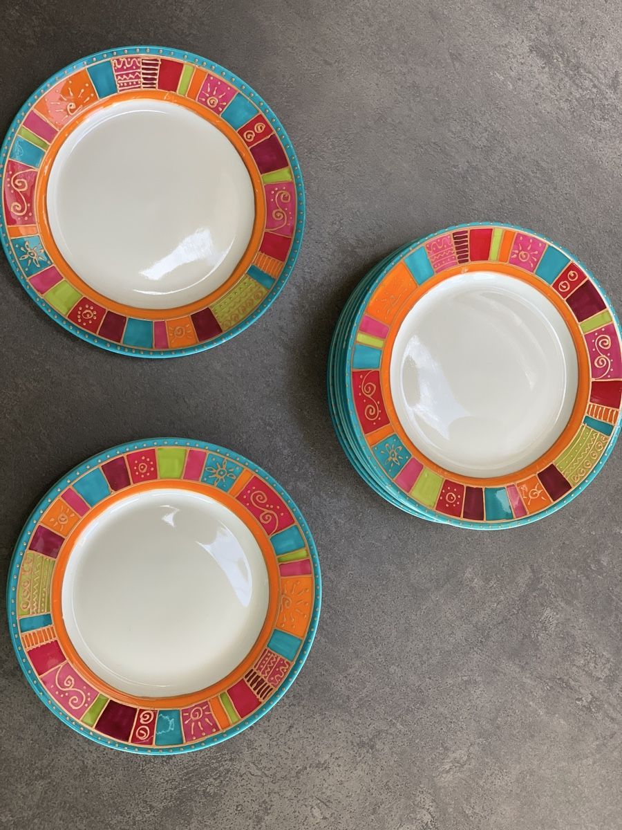 Piatti: Assiettes entrées et desserts – Nuovo (secondo la descrizione) da Fully venduto da nic_d8zm 1