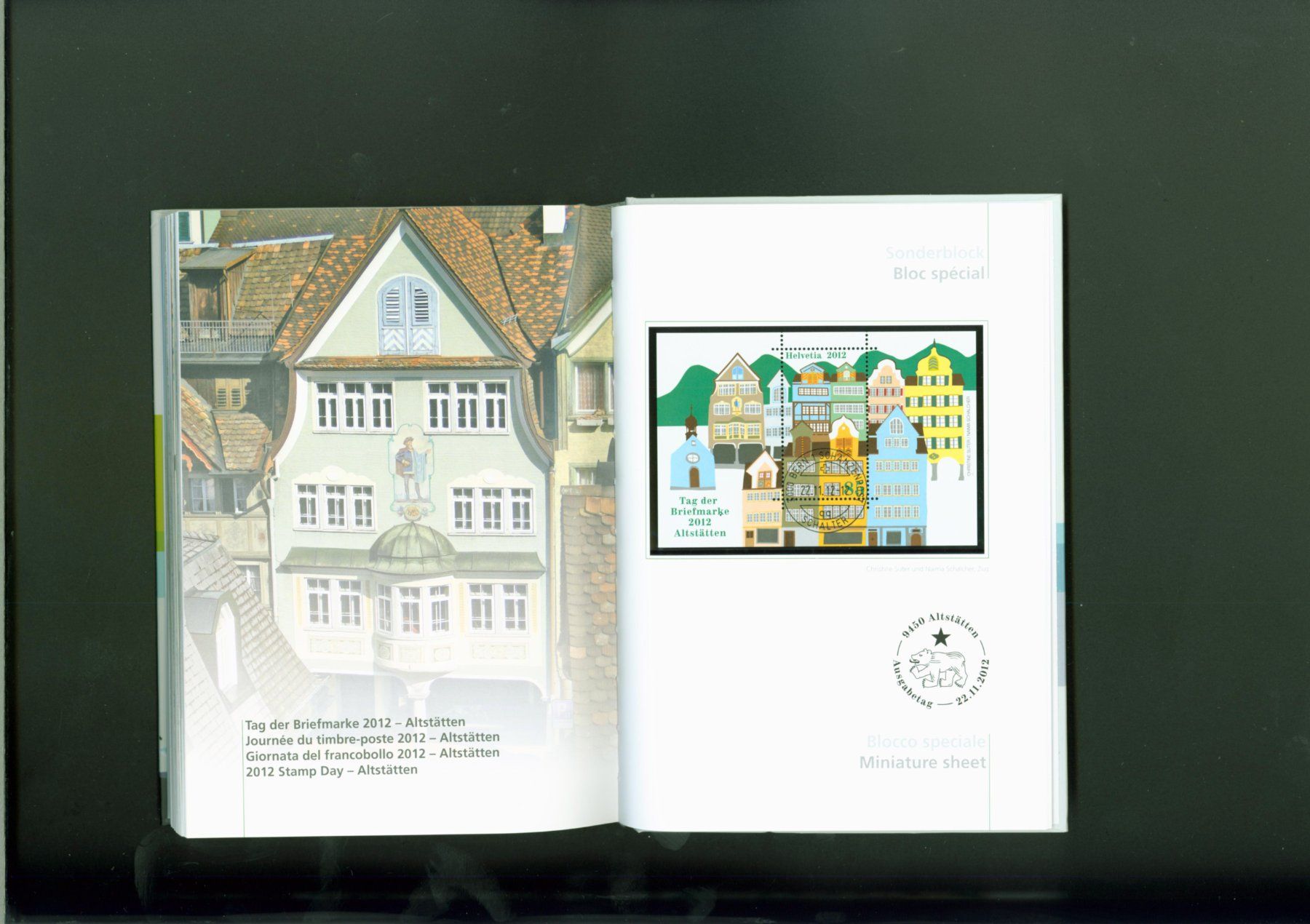 Tutti i francobolli: Jahrbuch der Schweizer Briefmarken 2012 postfrisch – Nuovo (secondo la descrizione) da Seuzach venduto da Philahits 3