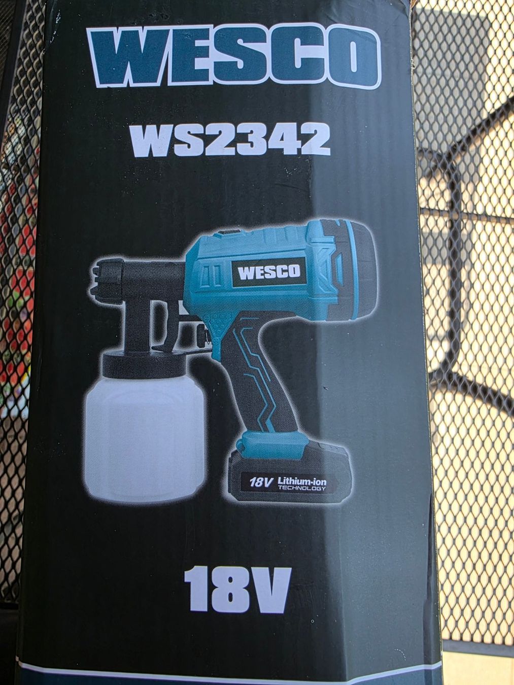 Tous les outils: Spritzpistole Wesco Aku – Neuf avec emballage d'origine à Buchs ZH par 1948Mustermann