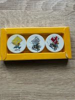 PTT 3er Set Kühlschrankmagnete  Rarität