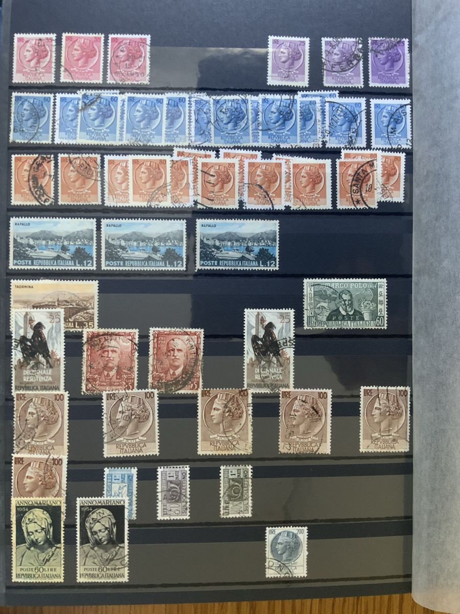 Tous les timbres: Italien Briefmarken – D'occasion à Binningen par chr_cr5n 9