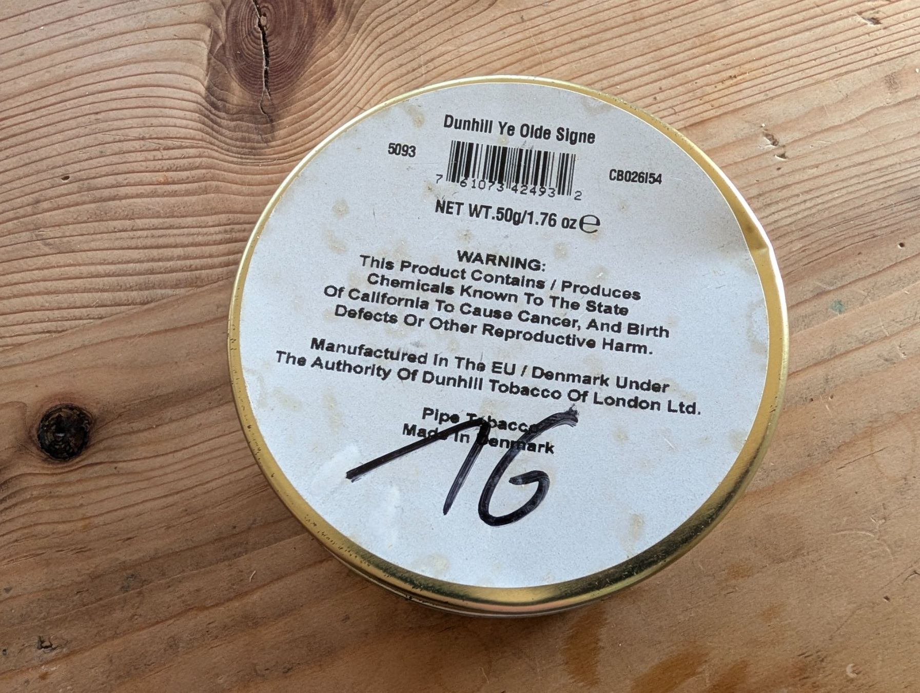 Dunhill Tabak: Dunhill Ye Olde Signe 10 jährig!! – Neu und originalverpackt aus appenzell von ftm5914 1