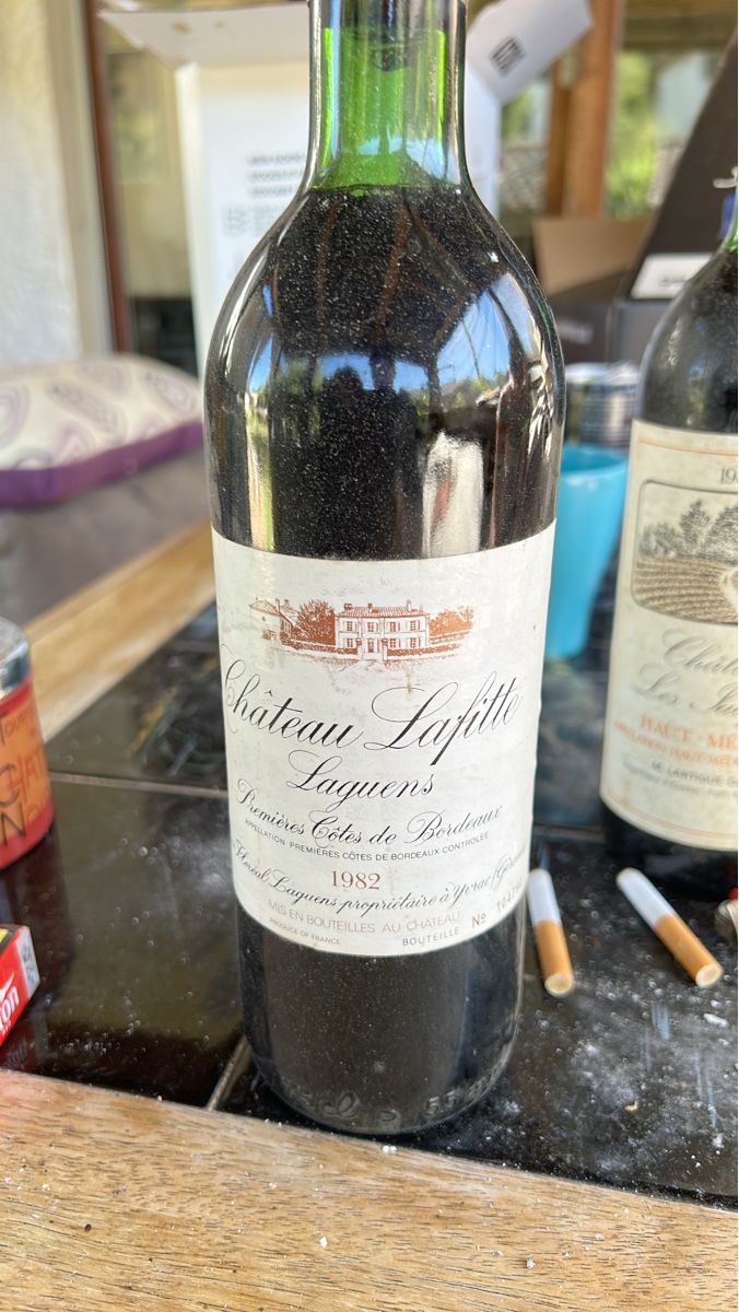 Vino: Château Lafitte Laquens 1982 rouge Bordeaux – Usato da Corcelles BE venduto da gig_b89c