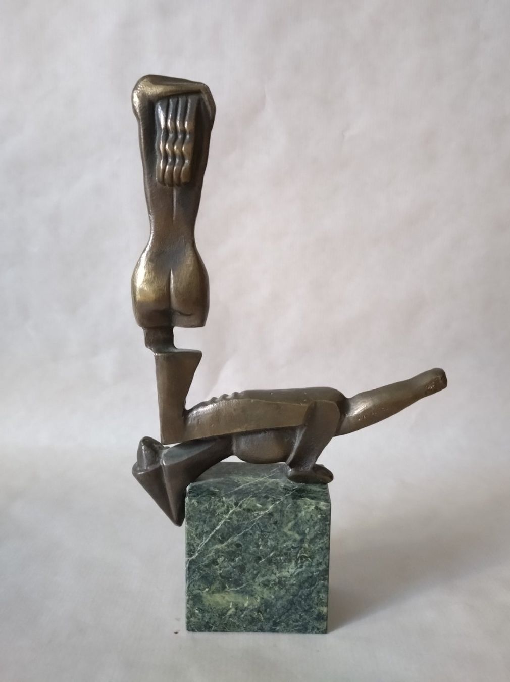 Sculture & Statue: Variations, sculpture de Wojtek Pondel, signée, bronze – Nuovo e nell'imballaggio originale da Genève venduto da mar_2kgm 4