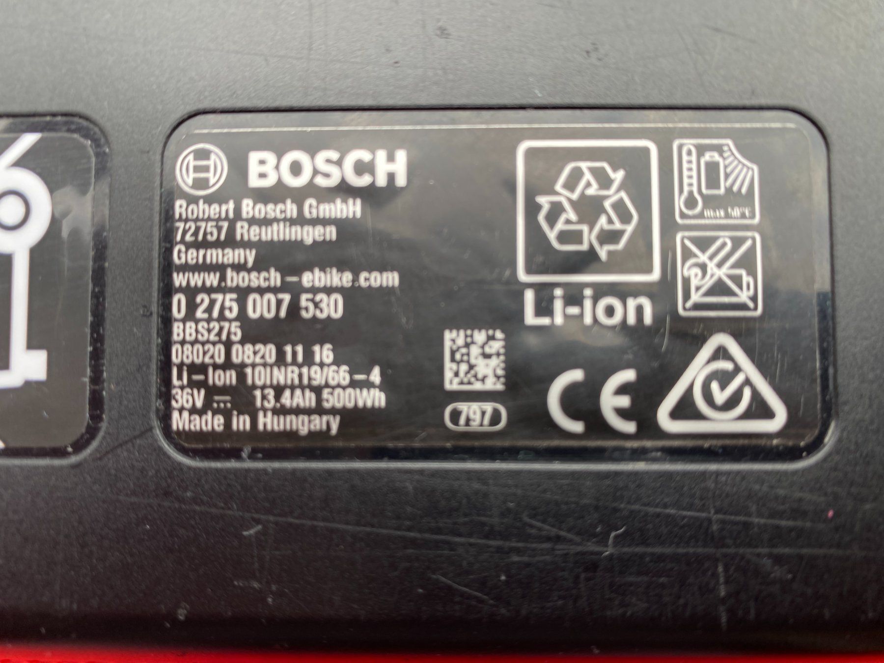 Bosch Akkus: E-Bike Bosch 500 Akku / Mit Garantie / 3500 km / Powerpack – Gebraucht aus Herzogenbuchsee von Molbia 5