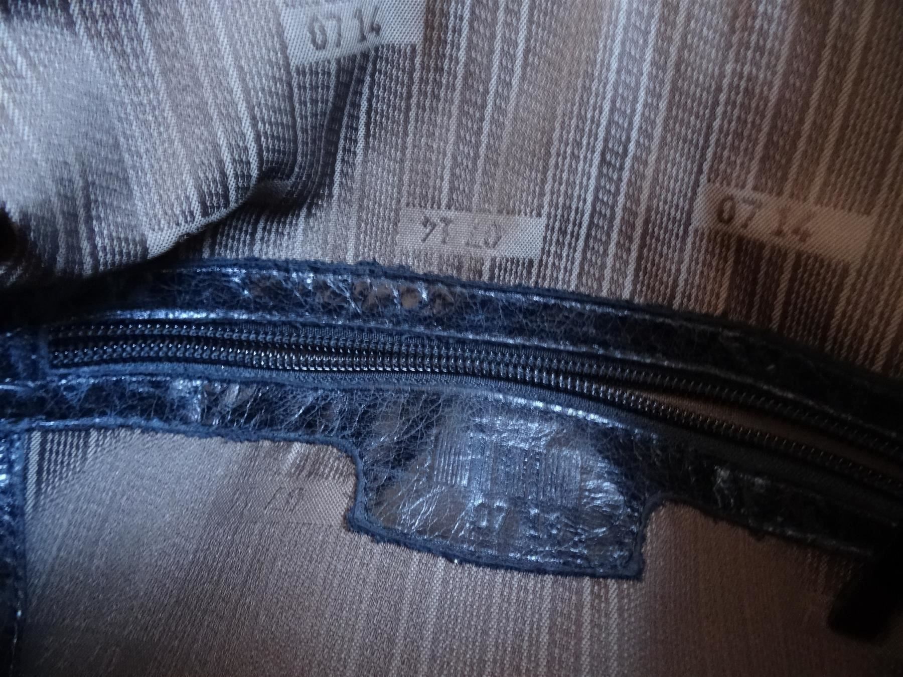 Borse da donna: dunkelblaue Handtasche 07 14 Regina mini – Usato da Lupfig venduto da Buerkli20 5