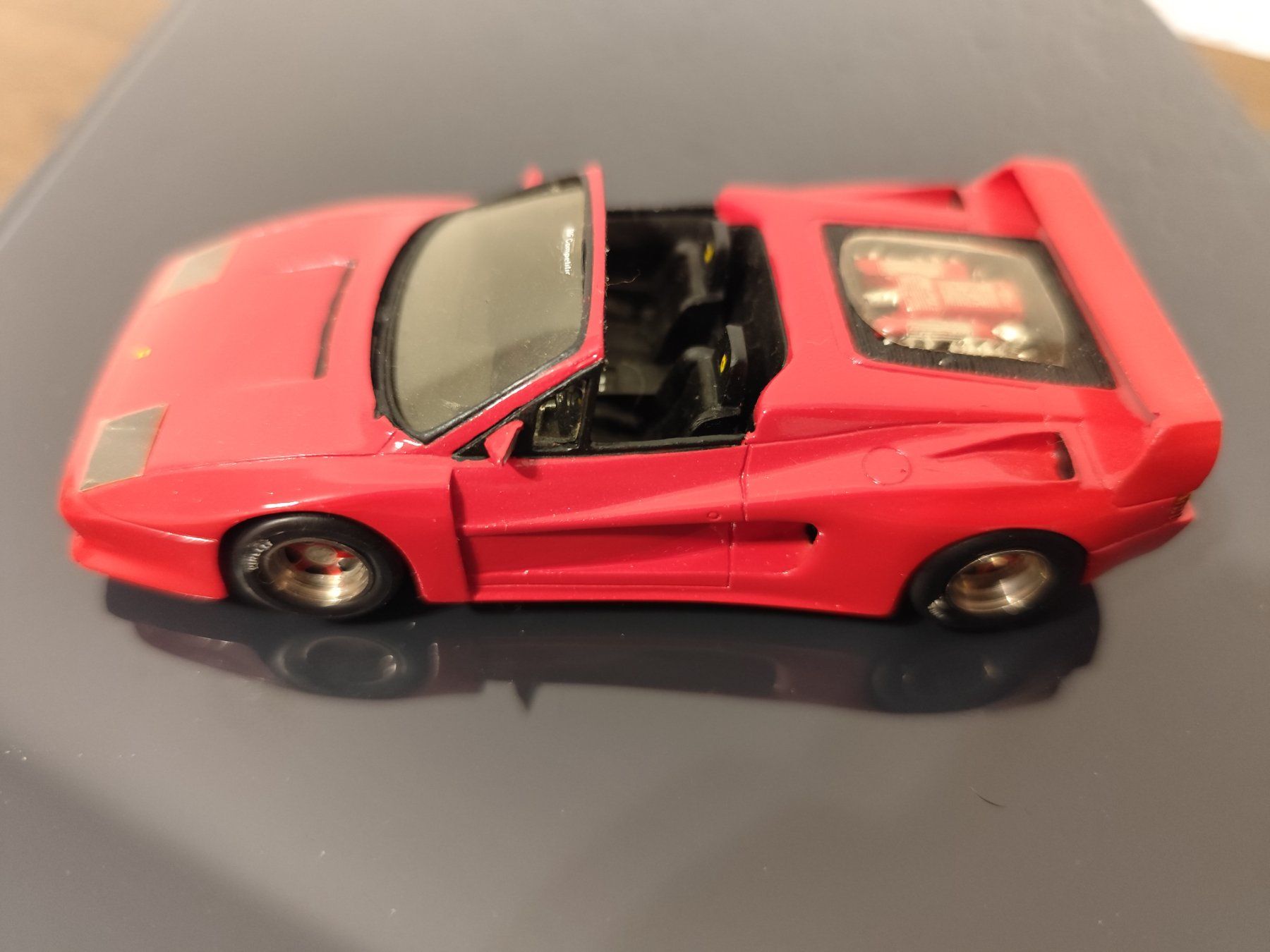Ferrari Modellini d'auto: Ferrari / Testarossa Cabriolet König / Rot / 1989 / Starter – Nuovo e nell'imballaggio originale da Thayngen venduto da schnaepplisuecher 1