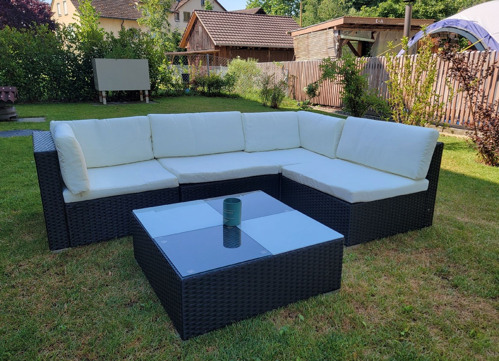 Gonser Divani: Rattan Gartenlounge – Nuovo (secondo la descrizione) da Hallau venduto da Sutter_Sandra