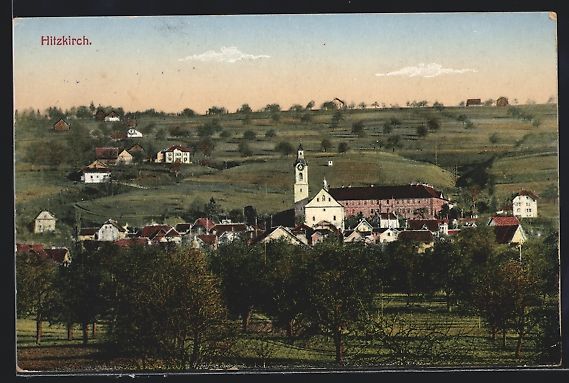 Cartoline postali: AK Hitzkirch, Teilansicht, 1911 – Usato da Berlin venduto da bartko-reher