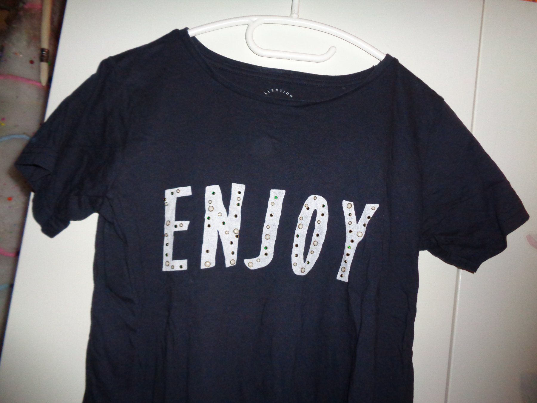 T-Shirts: *** cooles Shirt *** / mit Steinchen / Chicoree ab 1.00 – Gebraucht aus Othmarsingen von Leuchtturmlady 1