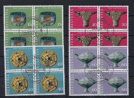 Pro Patria Viererblocks 1974 gestempelt  15133