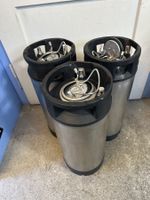 3x AEB NC Keg 19L / Cornelius Keg – Edelstahl – Ball Lock