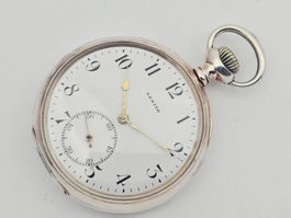 Zenith Antike Taschenuhr Silber 800