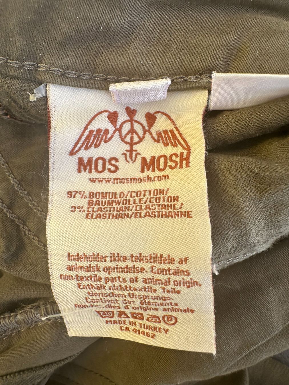 Mos mosh Pantaloni: MOS MOSH Hose in oliv Gr 28 – Usato da Luzern venduto da gwand 5