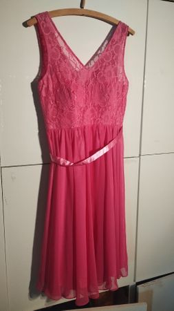 pinkes Abendkleid Gr.L