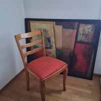 Sehr grosses,  modernes Bild (ohne Stuhl)
