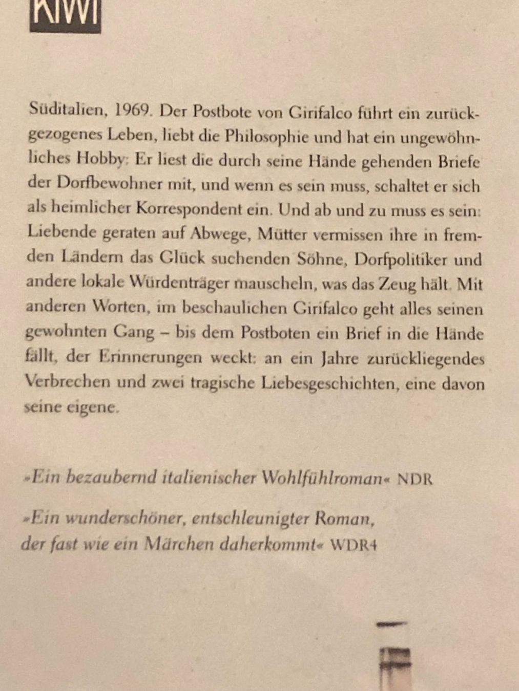Libri: Der Postbote von Girifalco – Usato da Adliswil venduto da Hampa3 1