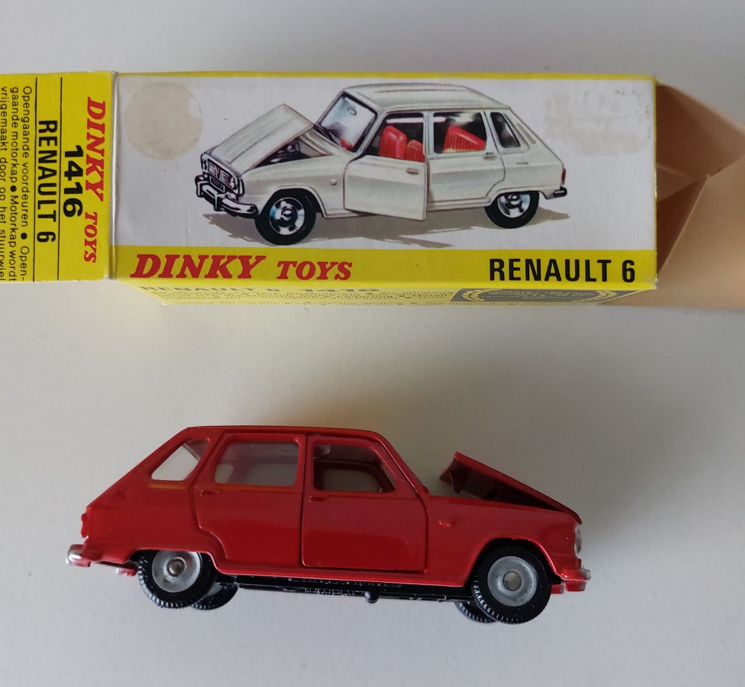 Dinky Toys Modellautos: Dinky Toys 1416 Renault 6 mit Box – Gebraucht aus Schenkon von Elbarto007 5