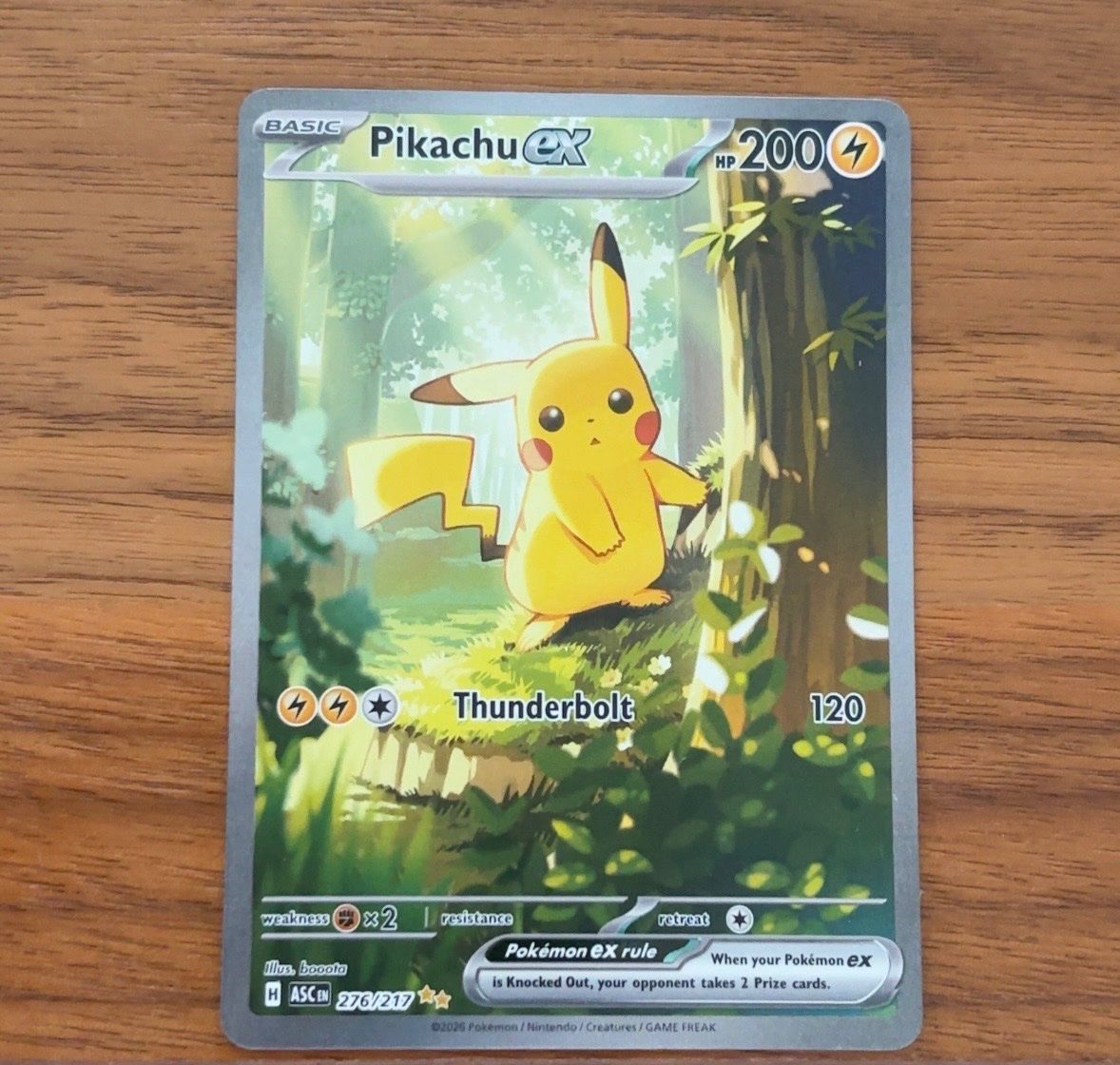 Pokémon Carte collezionabili: Pikachu ex SIR Raw – Nuovo (secondo la descrizione) da Bronschhofen venduto da mar_t9th