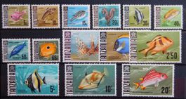 Tansania ex. Kat. 19-34 ** 1967 Kat. 35 Euro