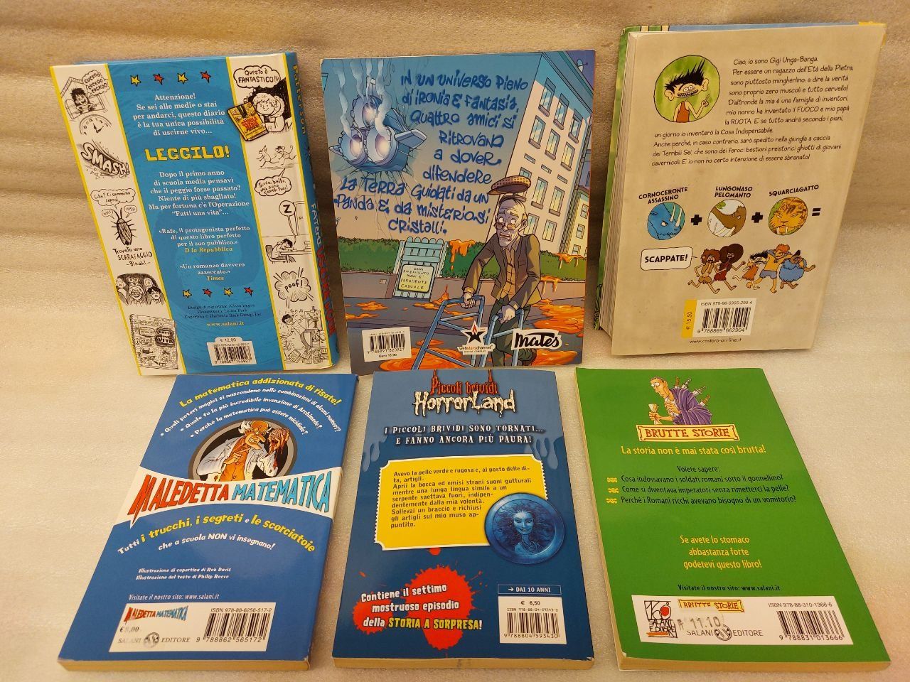 Livres: 6x  libri per ragazzi - 9/10 anni >> – D'occasion à Pambio Noranco par Pol69 1