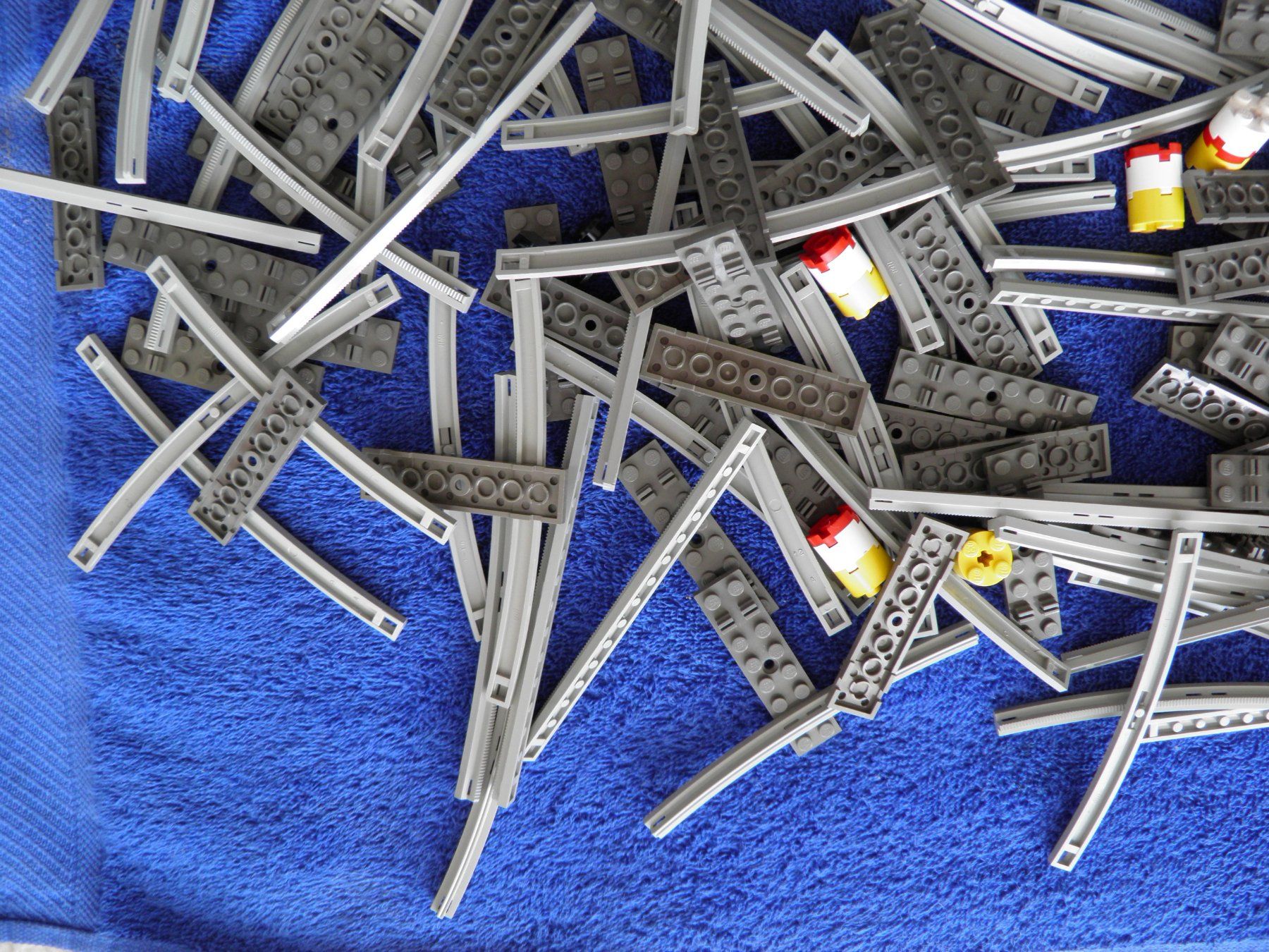 Lego Giocattoli: Lot Lego Eisenbahn Schienen – Usato da Triesen FL venduto da Trigon 3