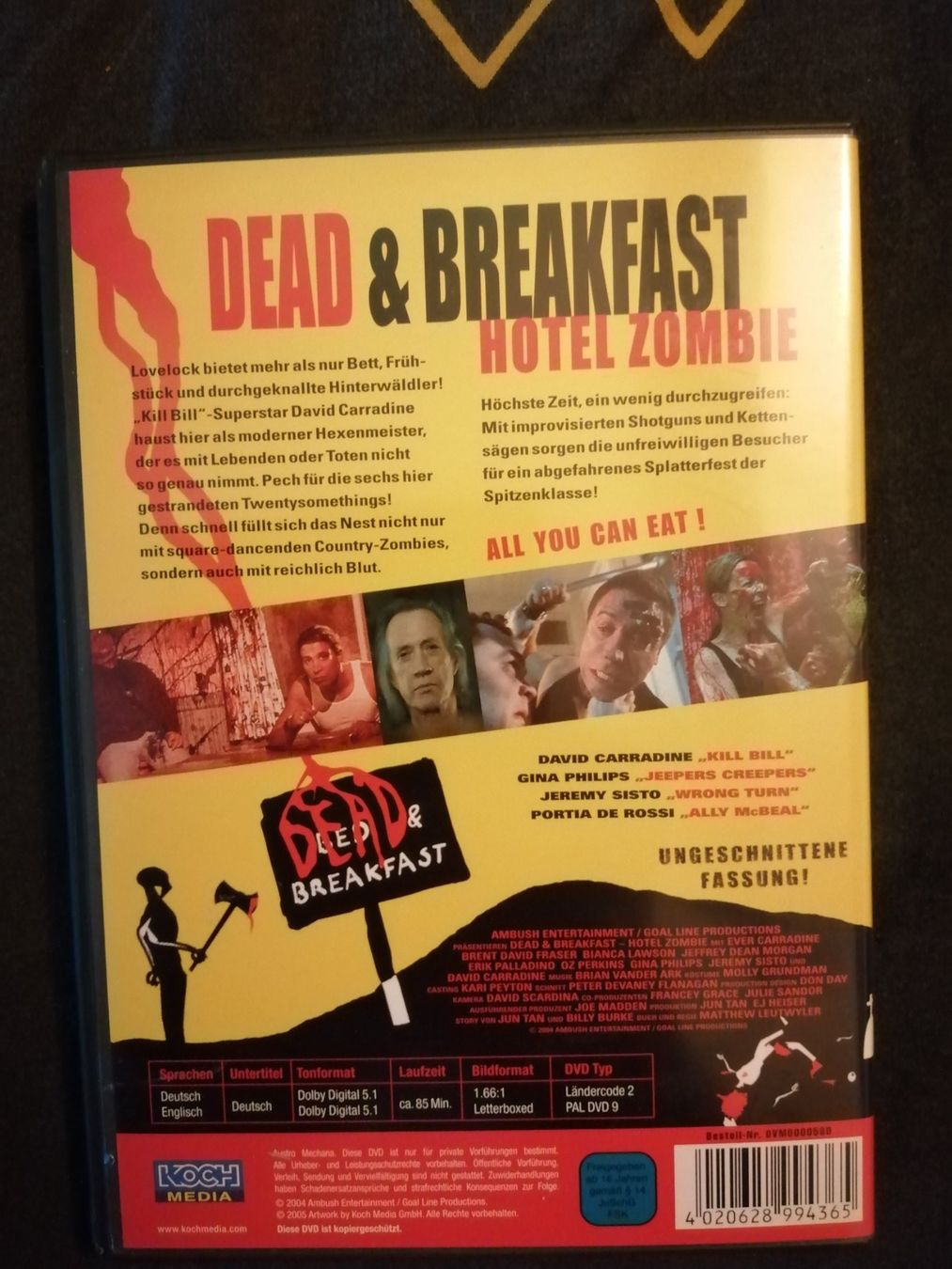 Tutti i DVDs: Dead and Breakfast - Uncut – Usato da Eschlikon TG venduto da Rare_Ware 1