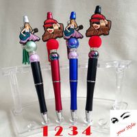 1 Perlenstift/Kugelschreiber "Taylor Swift" mit Zottel %