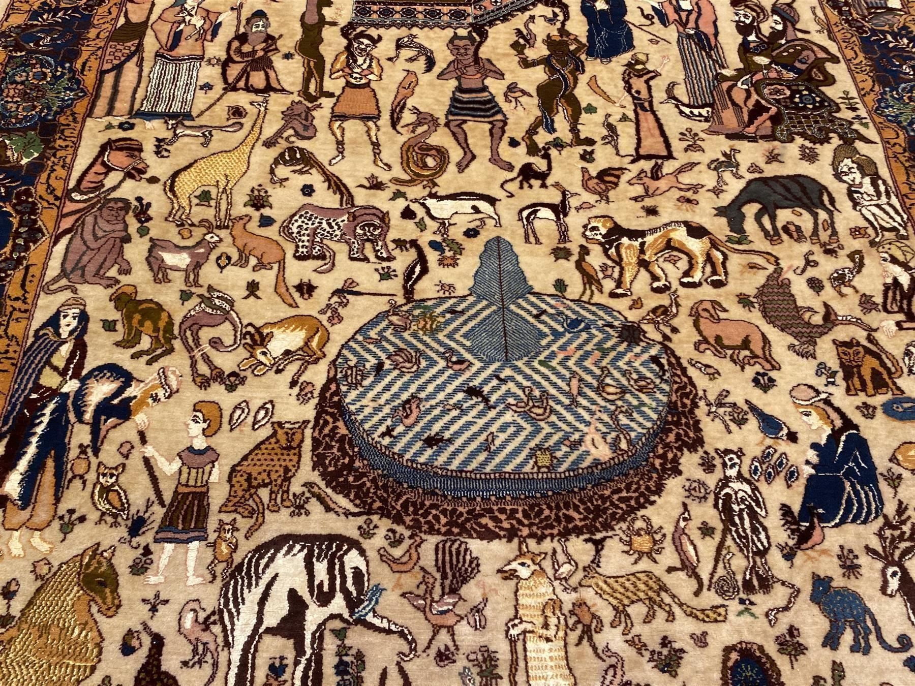 Tappeti: Perfekte feine Tabriz m. Seide 250x152cm – Usato da Steinhausen venduto da Super05 8