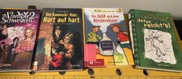 4 Kinderbücher - Vampirschwestern, Gregs Tagebuch uvm.