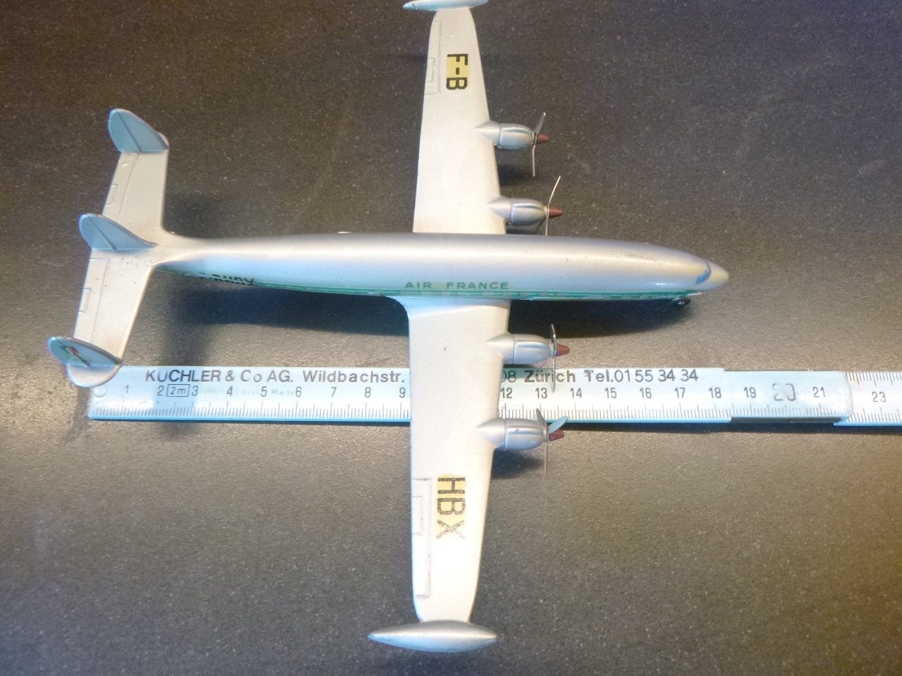 Dinky Toys Kit di modellismo & Modellini statici: Dinky-Super-Toys Flugzeug "Constellation" – Usato da Freudwil venduto da Traktor57 7