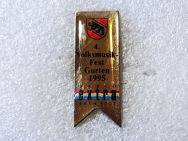 Ansteckpin 120: 4. Volksmusikfest Gurten 1995