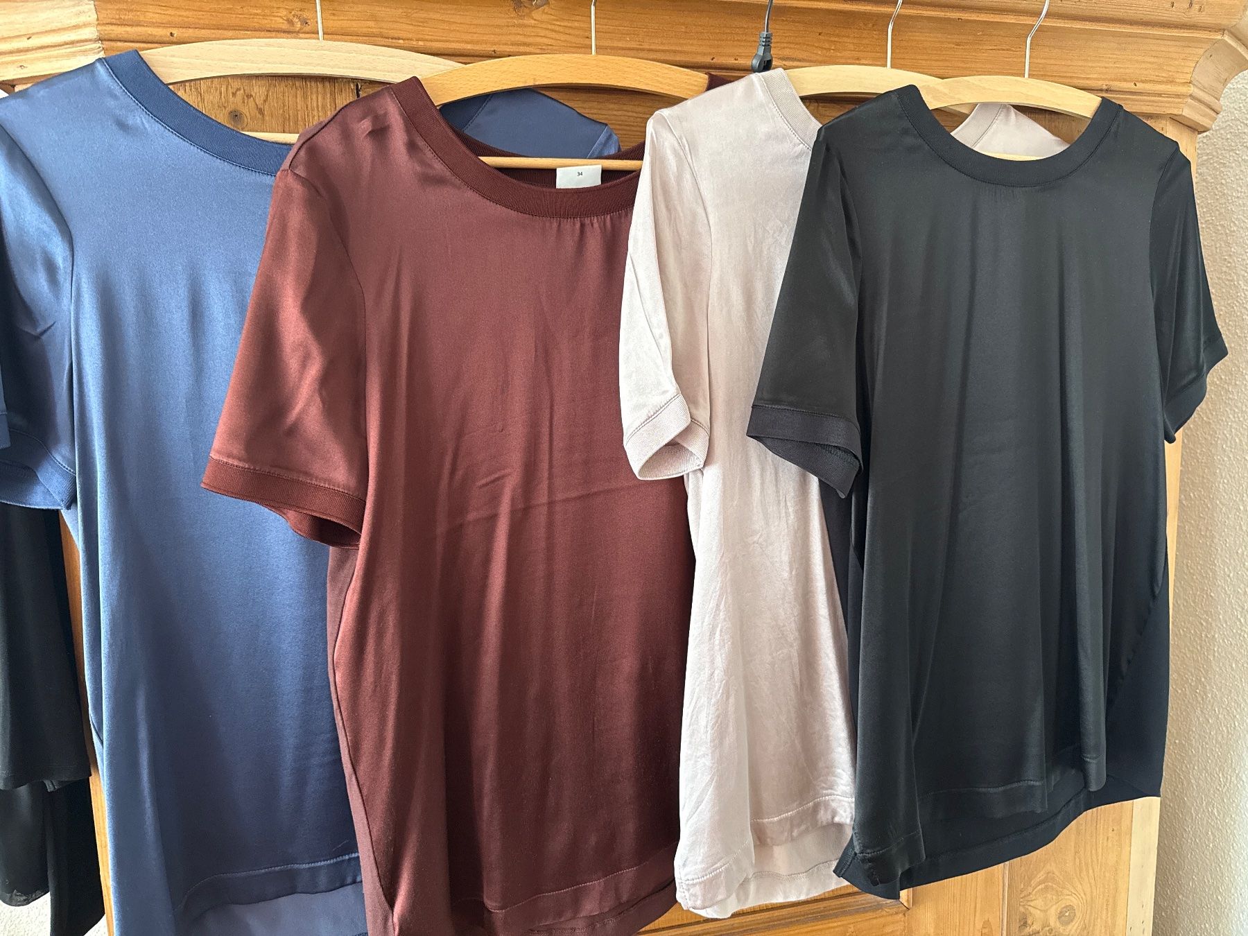 S.Oliver T-shirt: Damen T-Shirt s.Oliver Silk Inside Gr.34 – Usato da Winterthur venduto da britsi